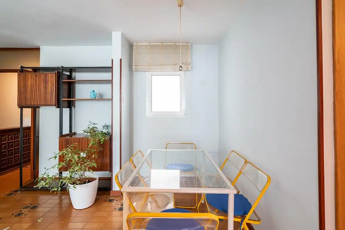 Dining room of Flat for sale in Suances  with Heating, Terrace and Furnished