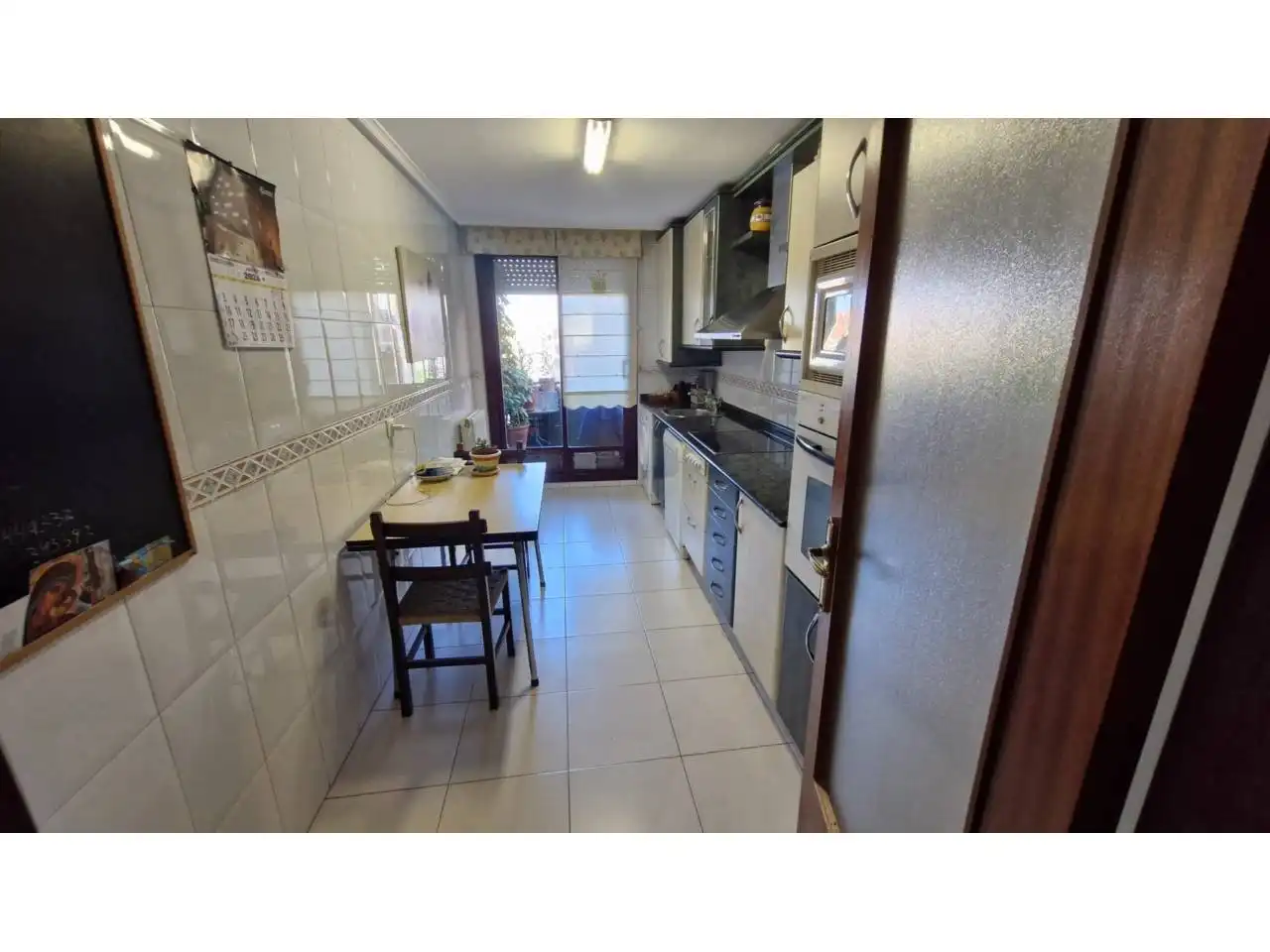 Kitchen of Flat for sale in Lardero  with Heating, Parquet flooring and Terrace