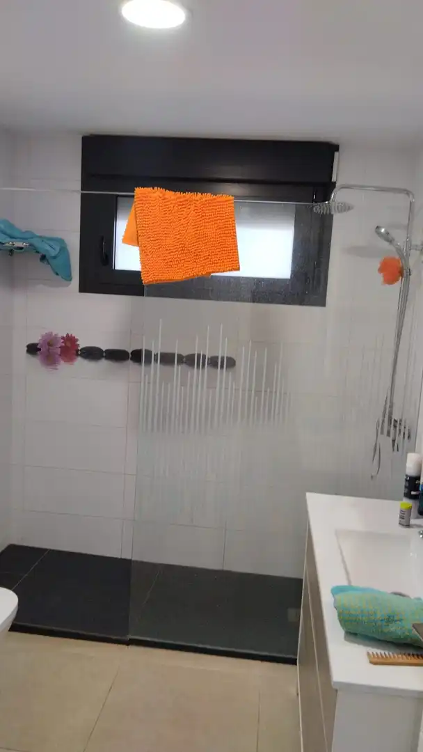 Bany de Casa o xalet en venda en Carrión de Calatrava amb Jardí privat, Terrassa i Piscina