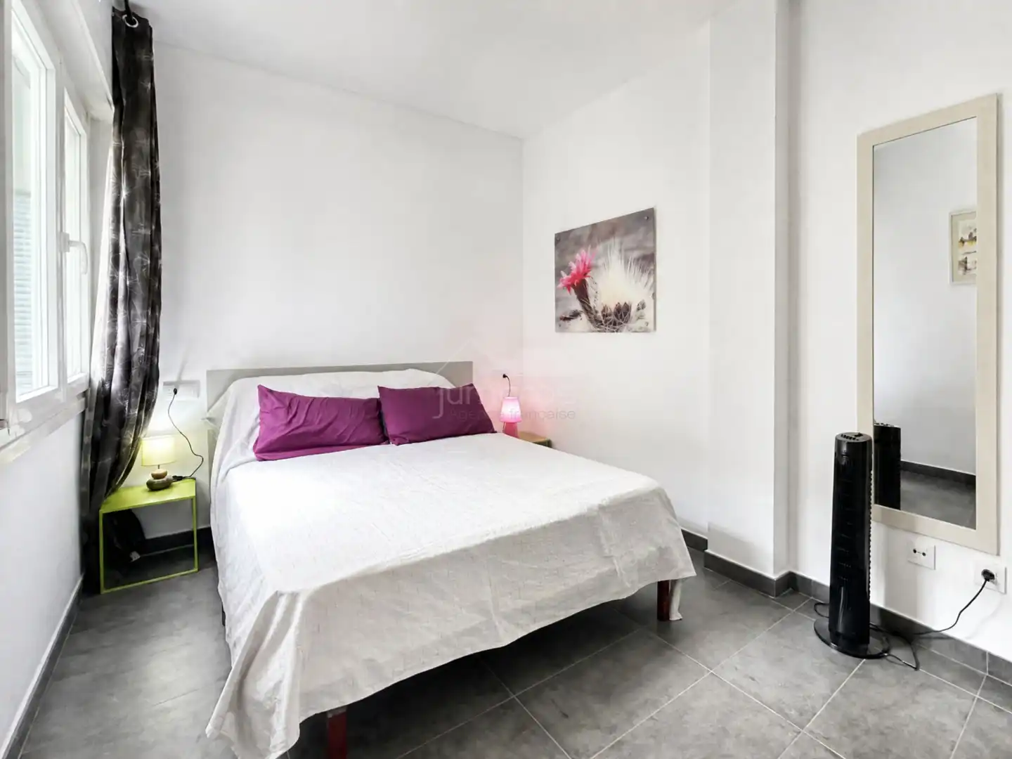 Schlafzimmer von Wohnung zum Verkauf in Empuriabrava mit Klimaanlage, Heizung und Terrasse