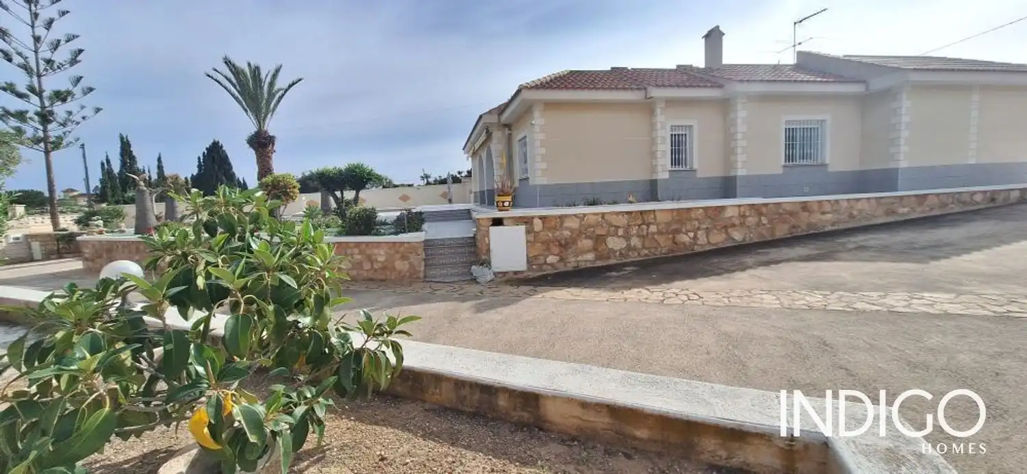 Vista exterior de Casa o chalet en venta en Elche / Elx con Aire acondicionado, Calefacción y Terraza