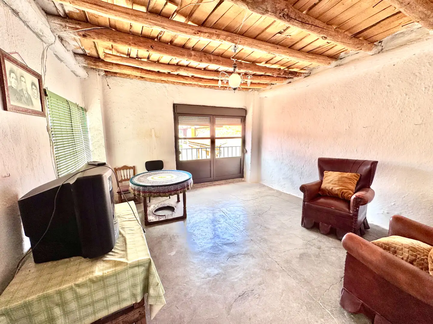 Living room of Houses for sale in Aldeire  with Storage room, Furnished and Balcony
