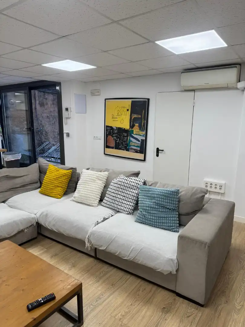 Wohnzimmer von Haus oder Chalet zur Miete in Sant Cugat del Vallès mit Klimaanlage, Heizung und Privatgarten