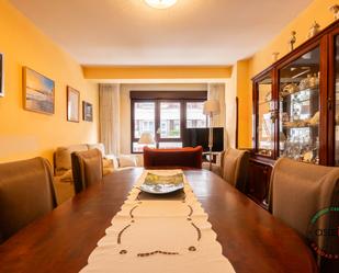 Dining room of Flat for sale in Gijón   with Heating, Parquet flooring and Terrace