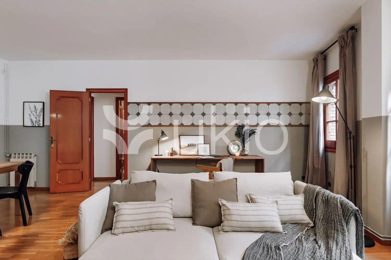 Living room of Apartments for rent in Barcelona  with Storage room, Furnished and Washing machine