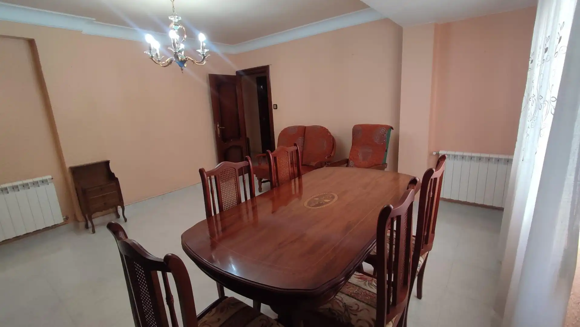 Comedor de Piso de alquiler en Zaragoza con Aire acondicionado, Calefacción y Terraza