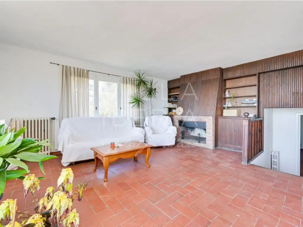 Sala d'estar de Casa o xalet en venda en Calonge i Sant Antoni amb Jardí privat i Terrassa