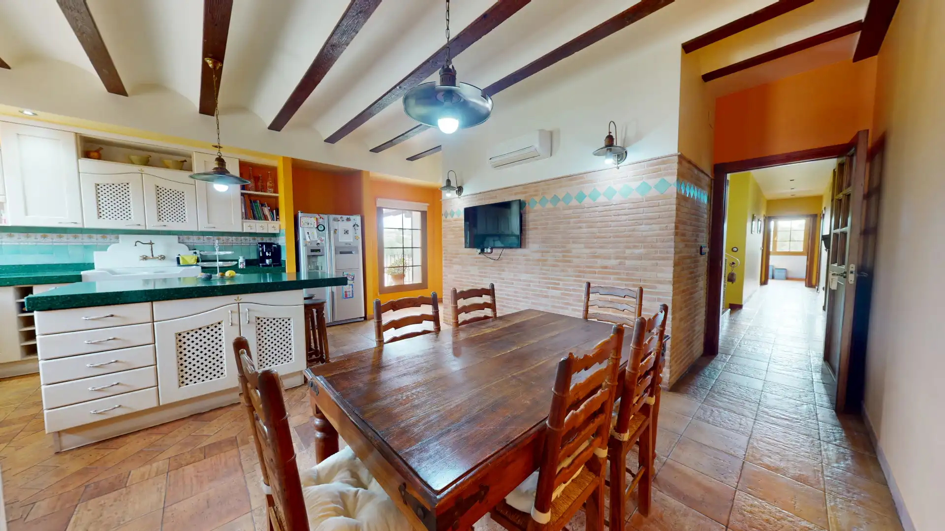 Cocina de Casa o chalet en venta en Monóvar  / Monòver con Aire acondicionado, Calefacción y Jardín privado