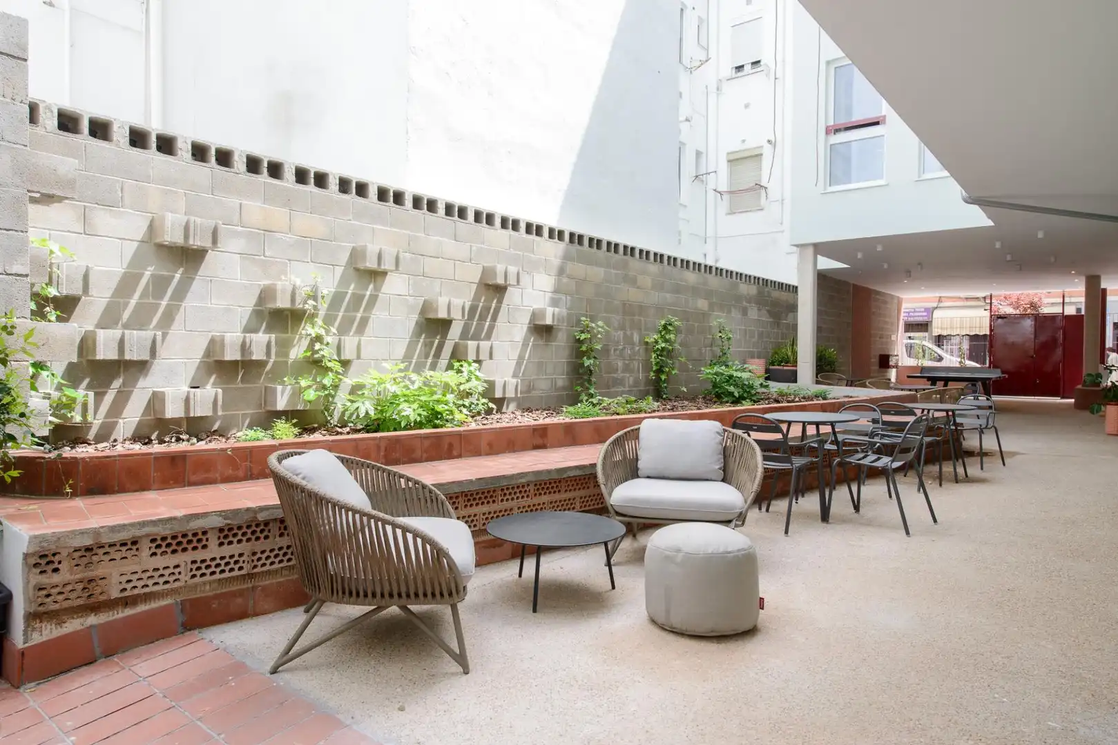 Terrasse von Wohnung zur Miete in Madrid mit Klimaanlage und Möbliert