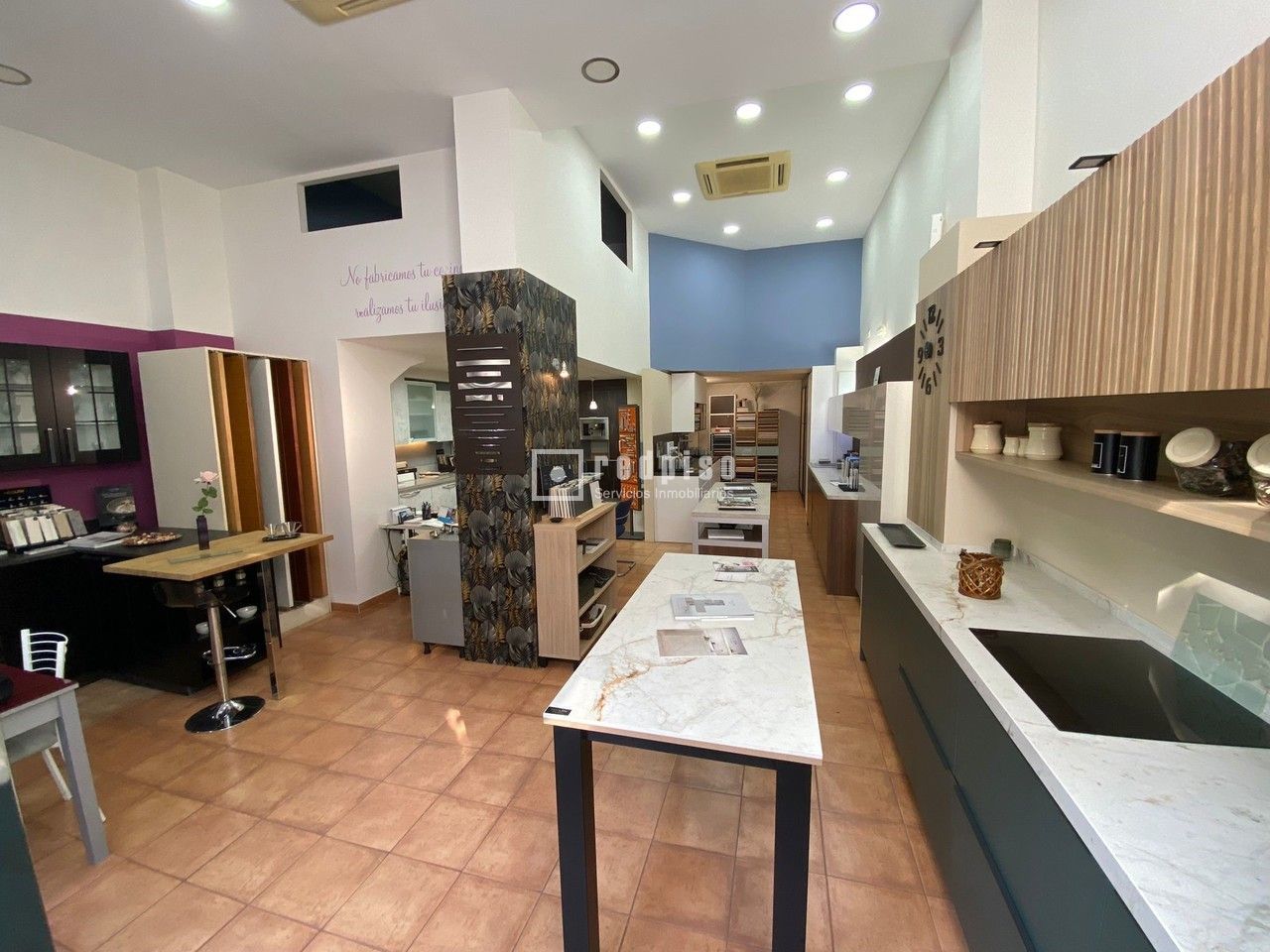 Kitchen of Premises for sale in Málaga Capital  with Air Conditioner