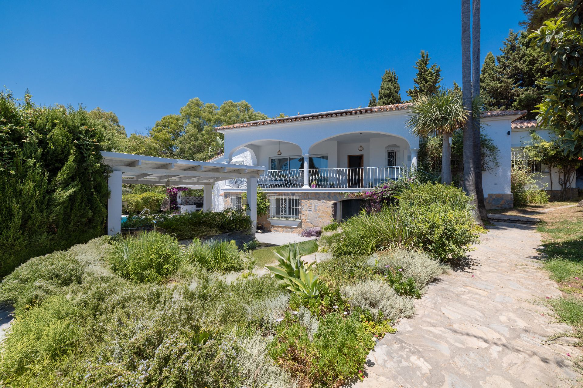Garden of House or chalet for sale in Marbella  with Air Conditioner, Heating and Private garden