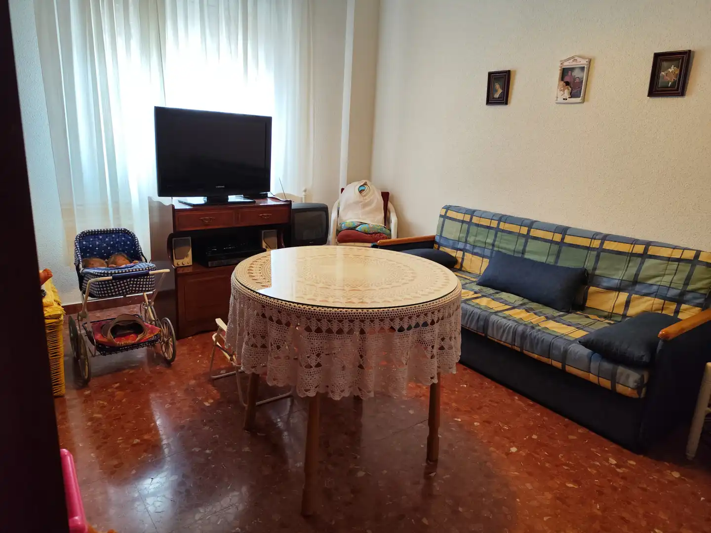 Sala de estar de Casa adosada en venta en Mérida con Amueblado