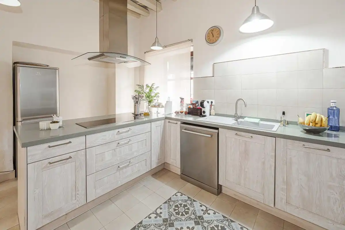 Cocina de Casa adosada en venta en Carmona con Aire acondicionado, Calefacción y Terraza