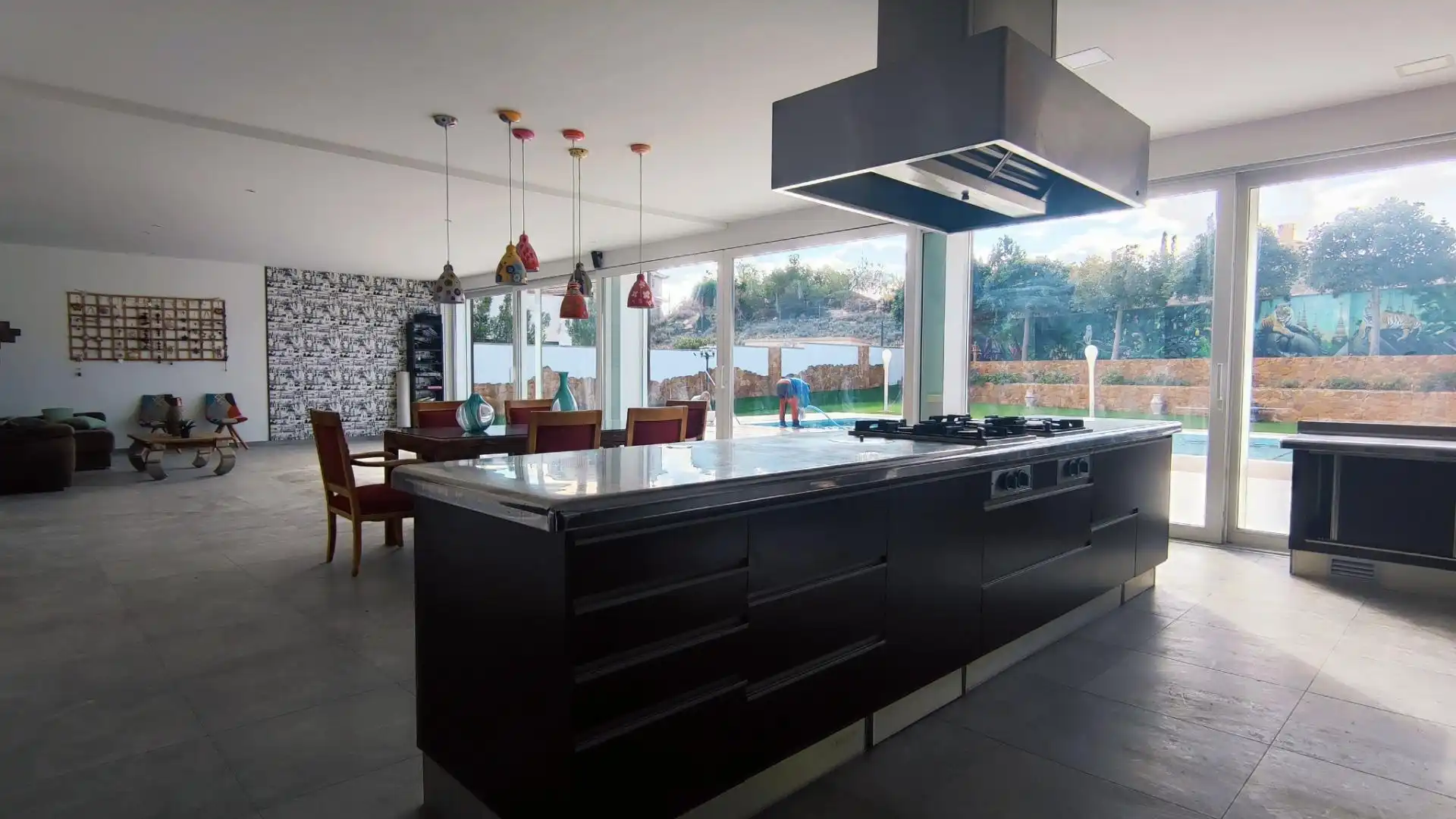 Cocina de Casa o chalet en venta en Mutxamel con Aire acondicionado, Calefacción y Jardín privado