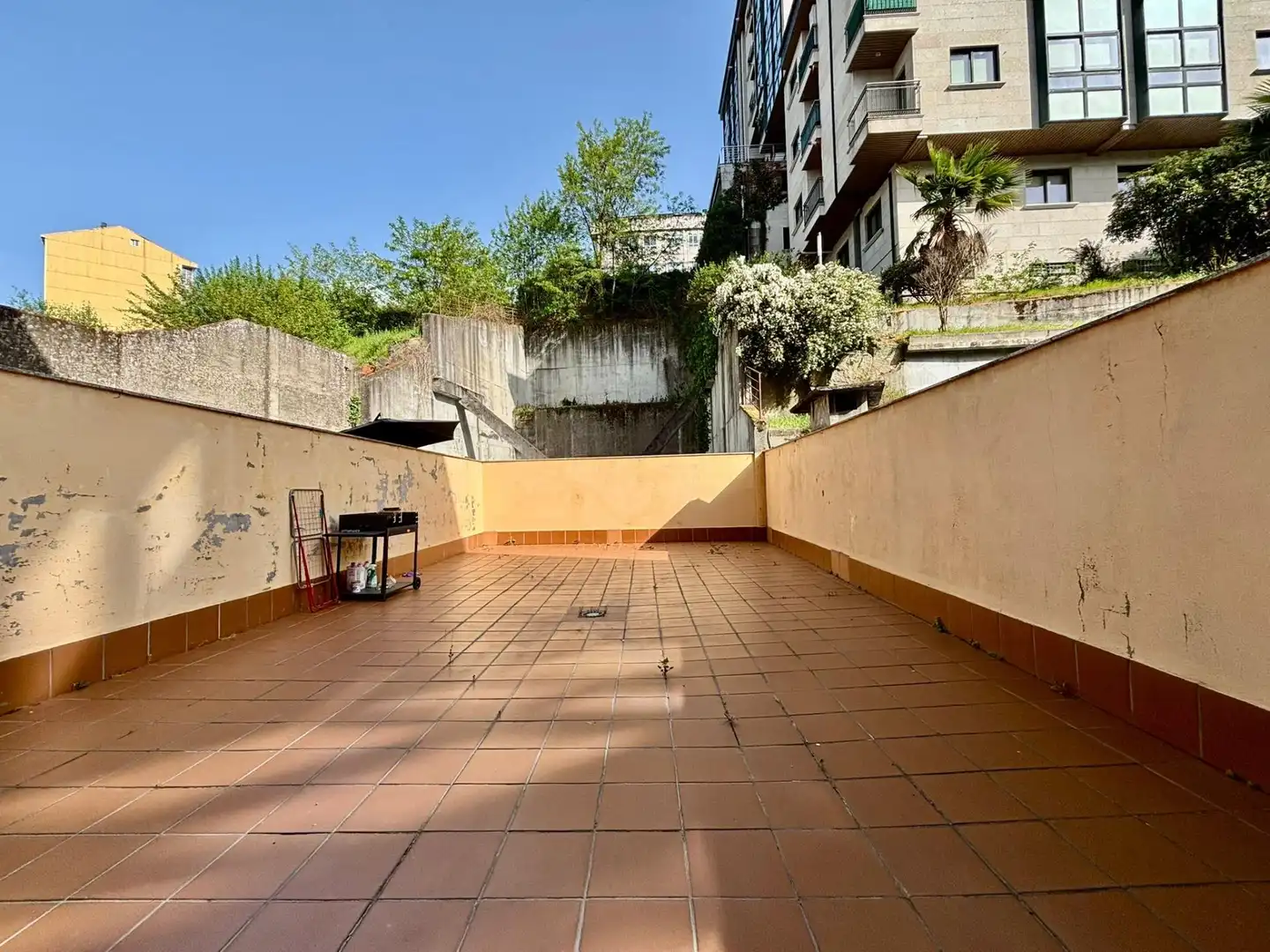 Terrassa de Pis de lloguer en Ourense Capital  amb Calefacció, Terrassa i Traster