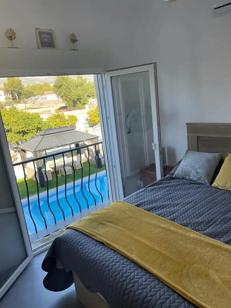 Terraza de Casa o chalet de alquiler en Benidorm con Aire acondicionado, Calefacción y Jardín privado
