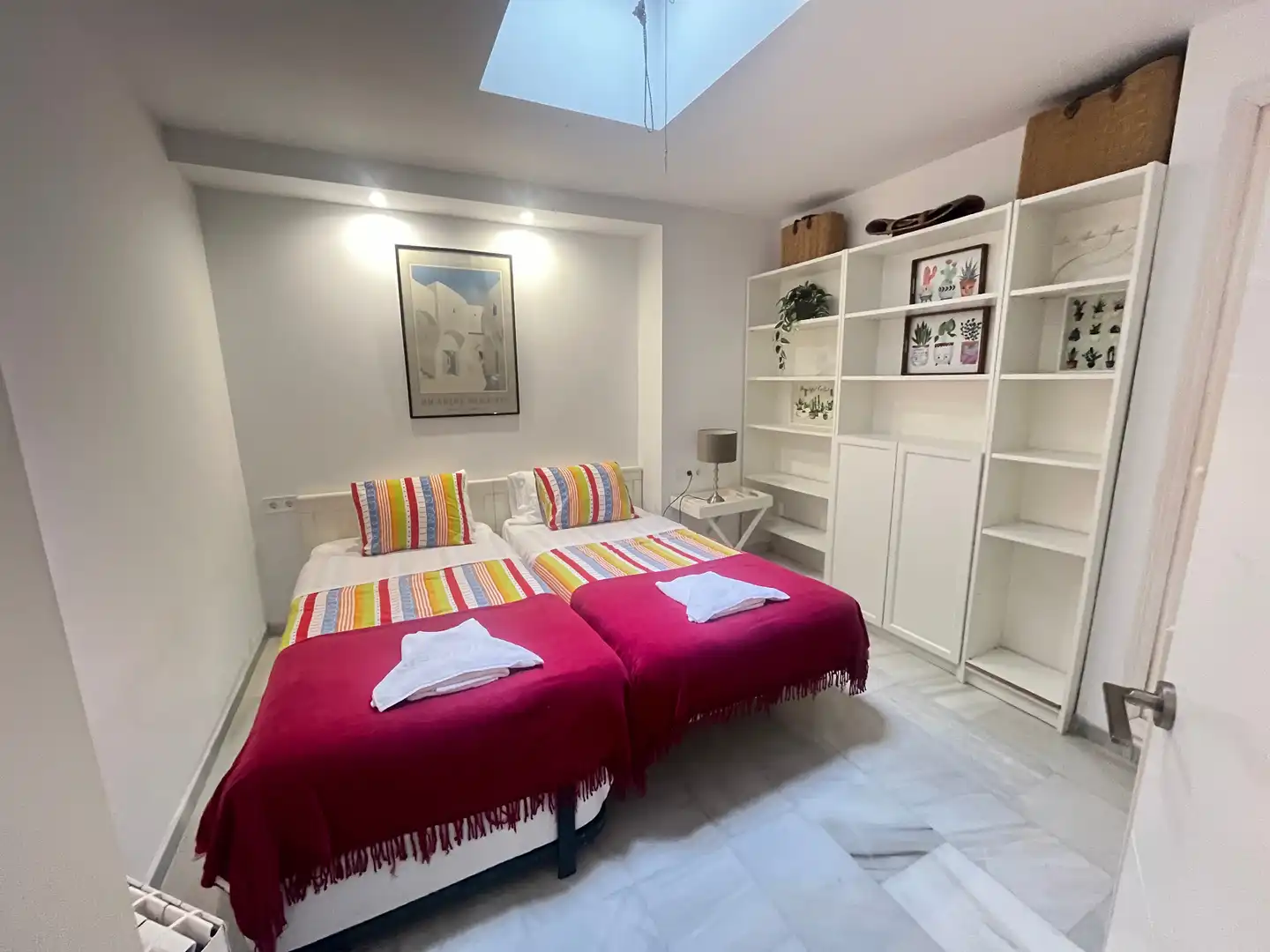Bedroom of Flat for rent in Marbella  with Air Conditioner, Heating and Furnished