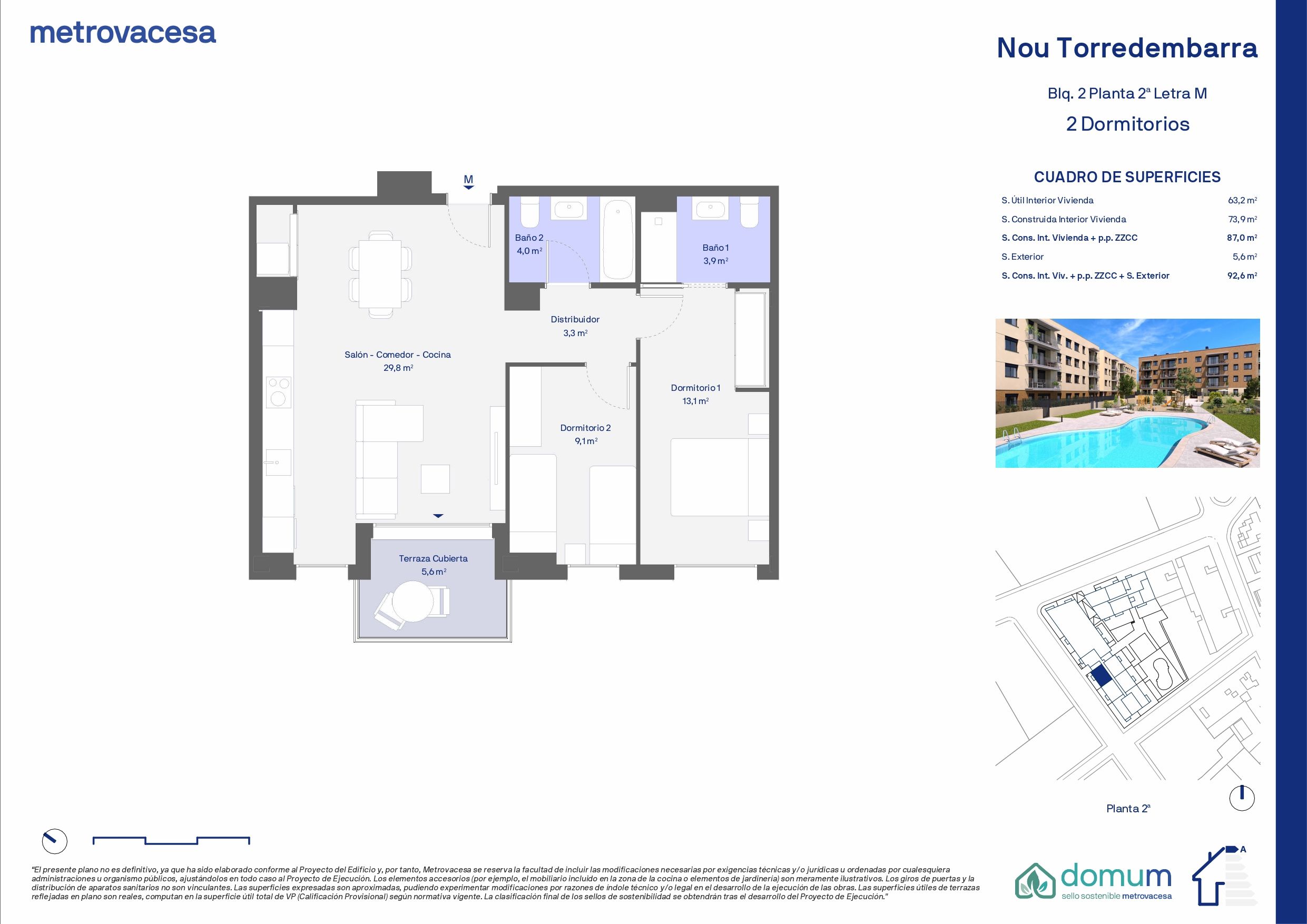Flat for sale in Torredembarra  with Air Conditioner, Heating and Private garden