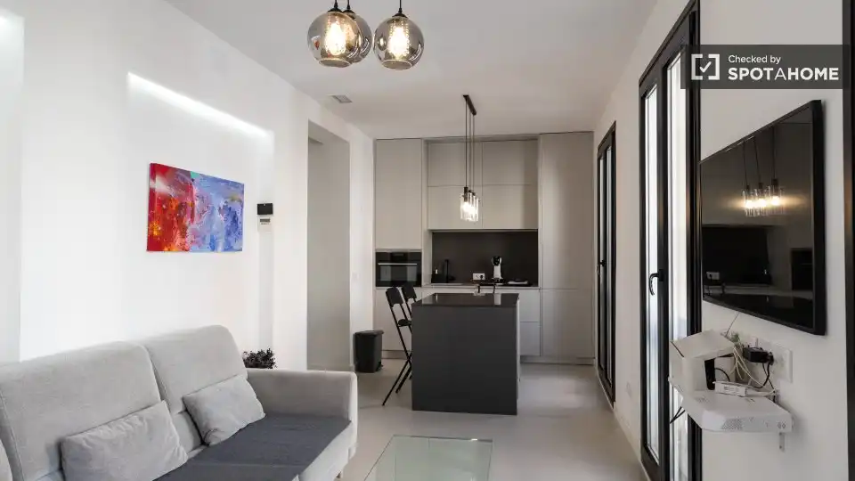 Appartamento con terrazza in affitto a Chamberí, imagen 2