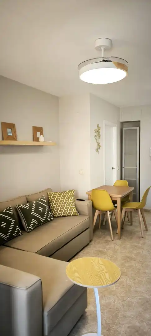 Wohnzimmer von Wohnungen zur Miete in Cartagena mit Klimaanlage, Heizung und Terrasse