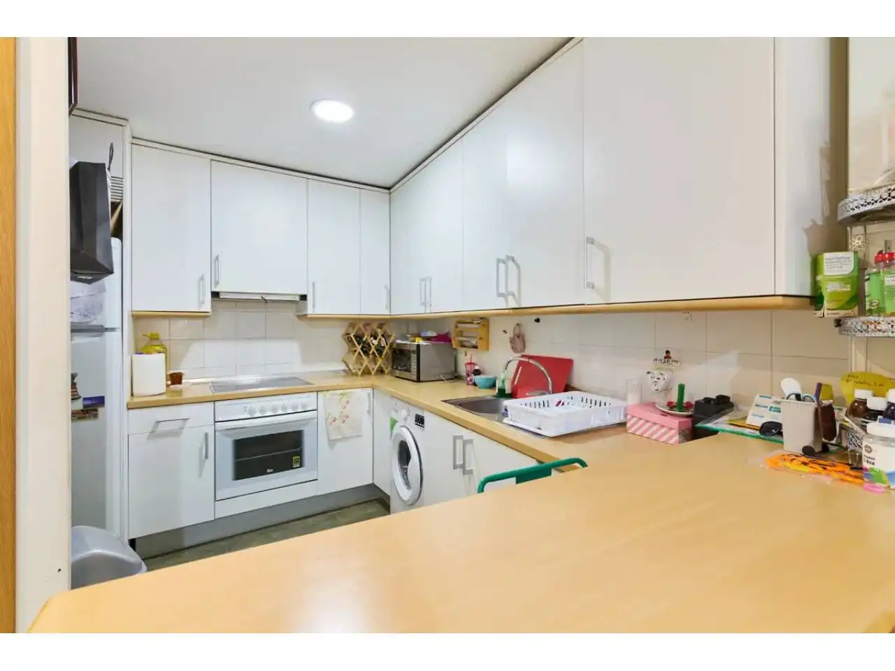 Cuina de Pis en venda en Barcelona amb Aire condicionat, Parquet i Moblat