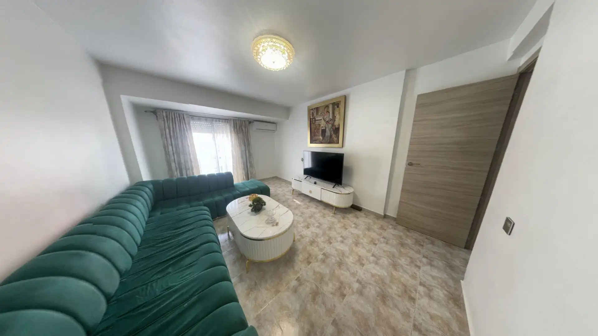Living room of Flat for sale in Alicante / Alacant  with Air Conditioner, Heating and Furnished