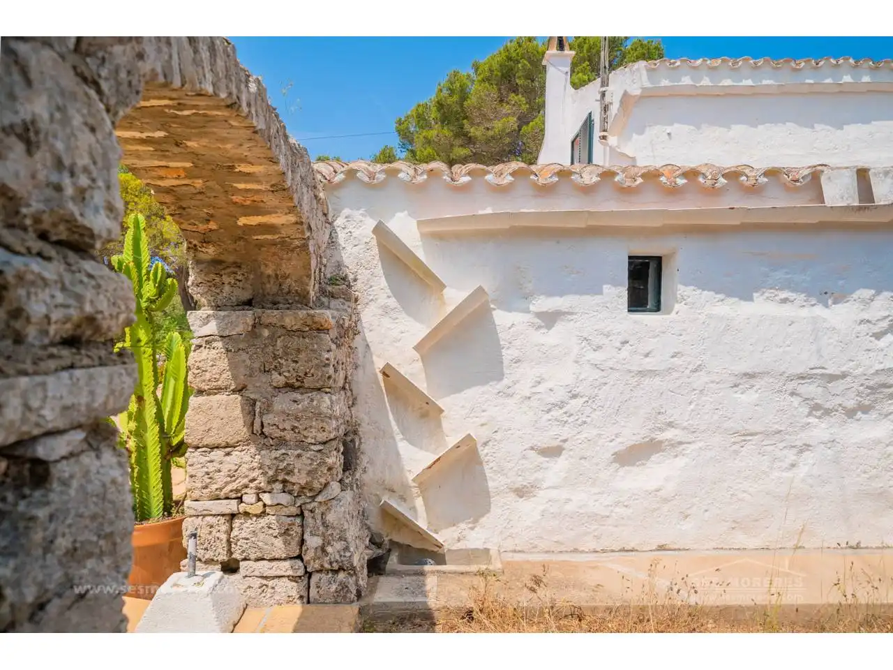 Vista exterior de Finca rústica en venda en Maó - Mahón amb Jardí privat i Terrassa