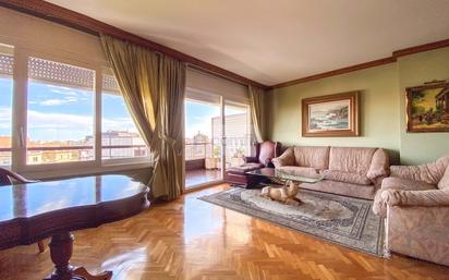 Living room of Flat for sale in  Barcelona Capital  with Terrace