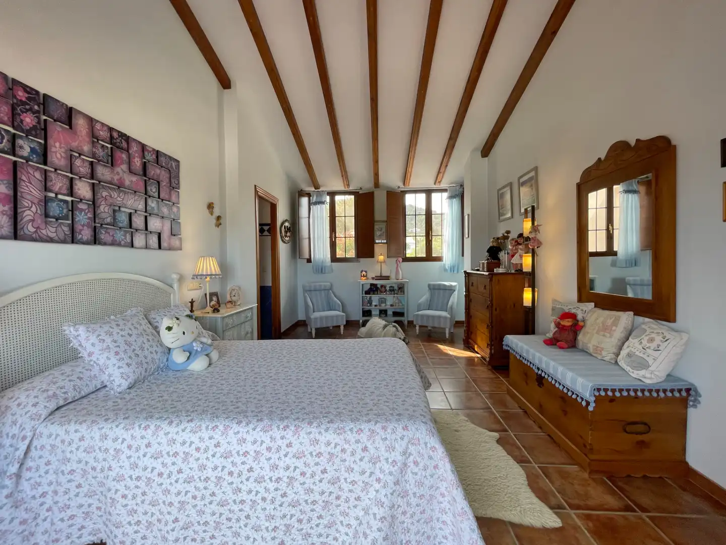 Dormitori de Casa o xalet en venda en Alhaurín de la Torre amb Aire condicionat, Calefacció i Jardí privat
