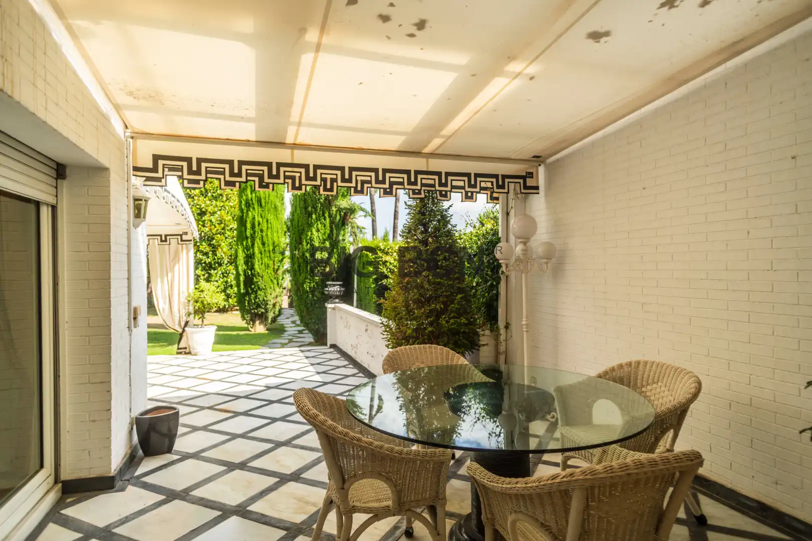Terrassa de Casa o xalet en venda en Barcelona amb Aire condicionat, Calefacció i Jardí privat