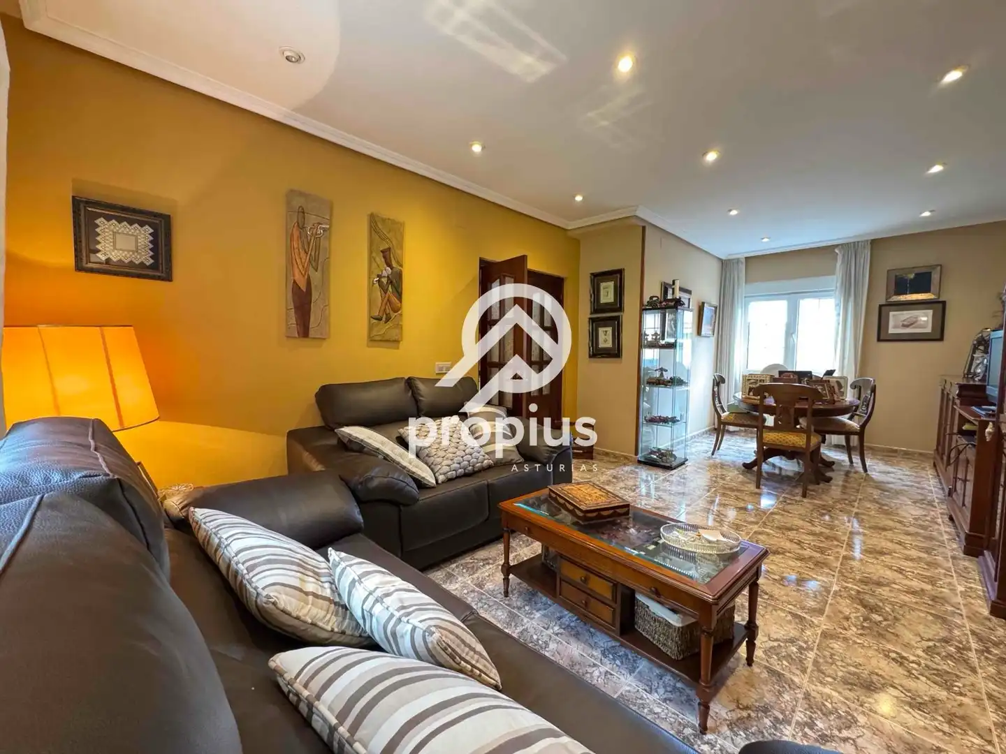 Exterior view of Houses for sale in Avilés  with Heating, Private garden and Parquet flooring
