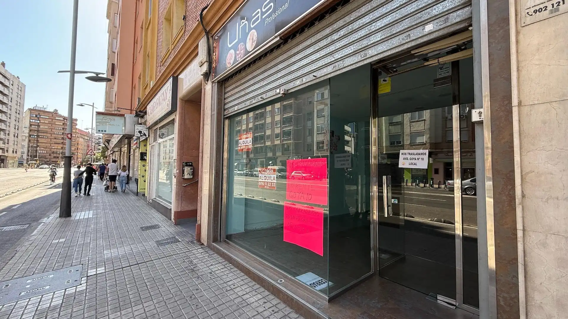 Vista exterior de Local de alquiler en  Zaragoza Capital