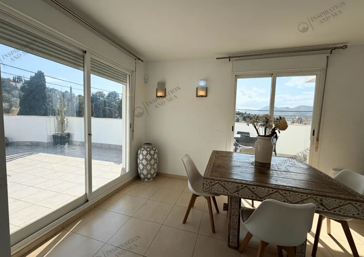 Balcony of Flat for sale in Eivissa  with Air Conditioner, Terrace and Furnished