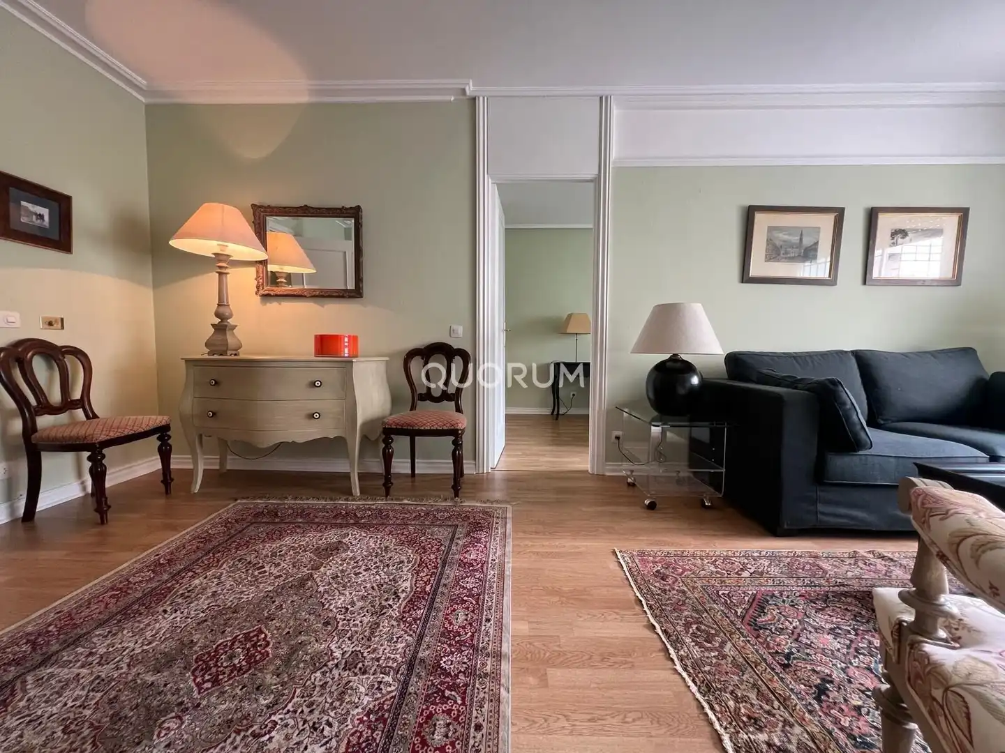 Sala de estar de Piso de alquiler en Bilbao  con Amueblado