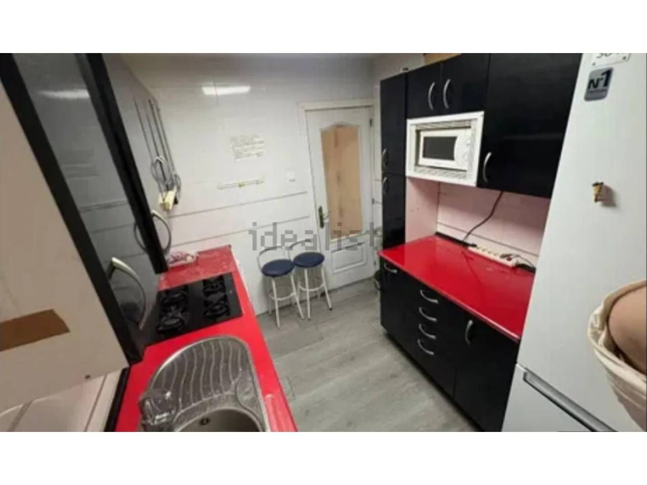 Kitchen of Flat for sale in  Madrid Capital  with Air Conditioner and Heating