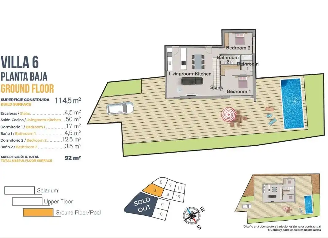 Villa mit Pool zum Verkauf in Finestrat Pueblo, imagen 40