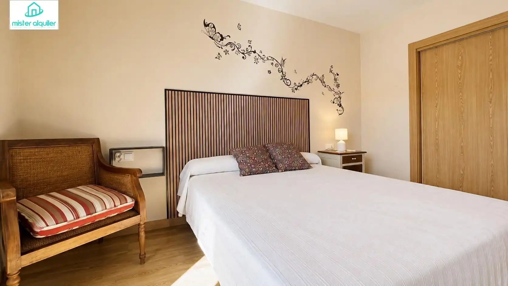 Bedroom of Apartments for rent in El Campello  with Air Conditioner, Heating and Terrace