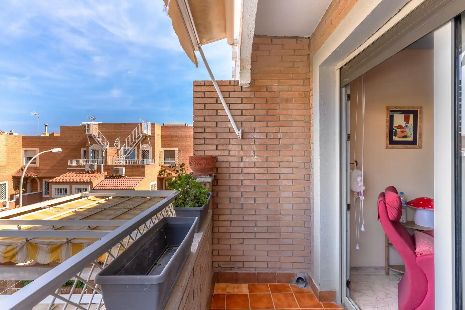 Terrassa de Dúplex en venda en Almería amb Aire condicionat, Calefacció i Jardí privat