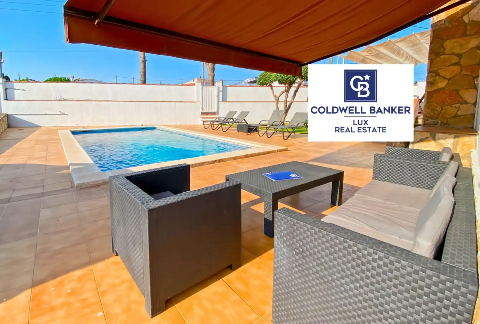 Casa con piscina en venta en Riells