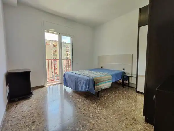 Schlafzimmer von Wohnung zur Miete in Barcelona mit Klimaanlage, Terrasse und Möbliert