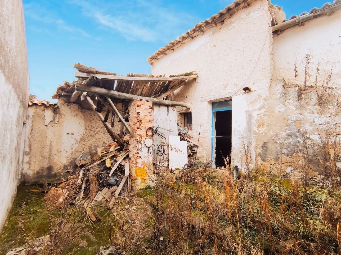 Vista exterior de Casa o chalet en venta en Santa Cecilia del Alcor con Calefacción, Jardín privado y Trastero