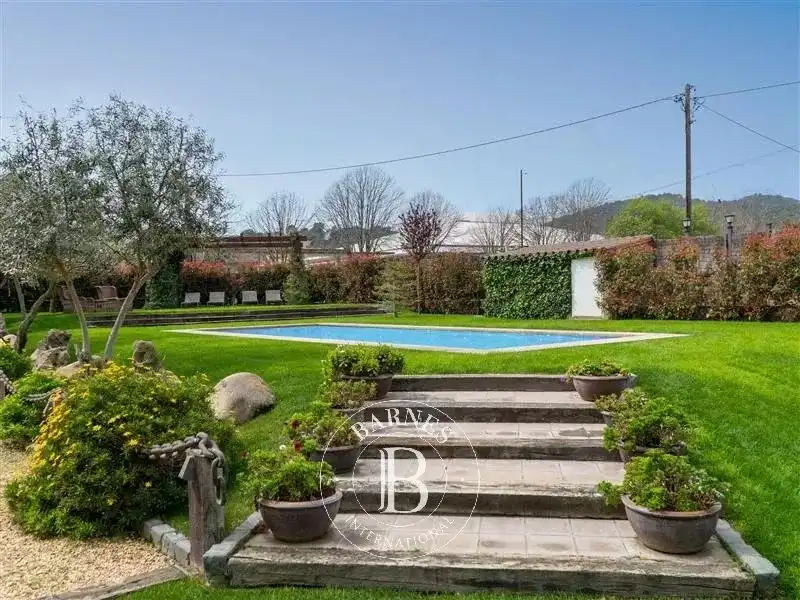 Jardí de Casa o xalet en venda en Santa Susanna amb Aire condicionat, Calefacció i Jardí privat