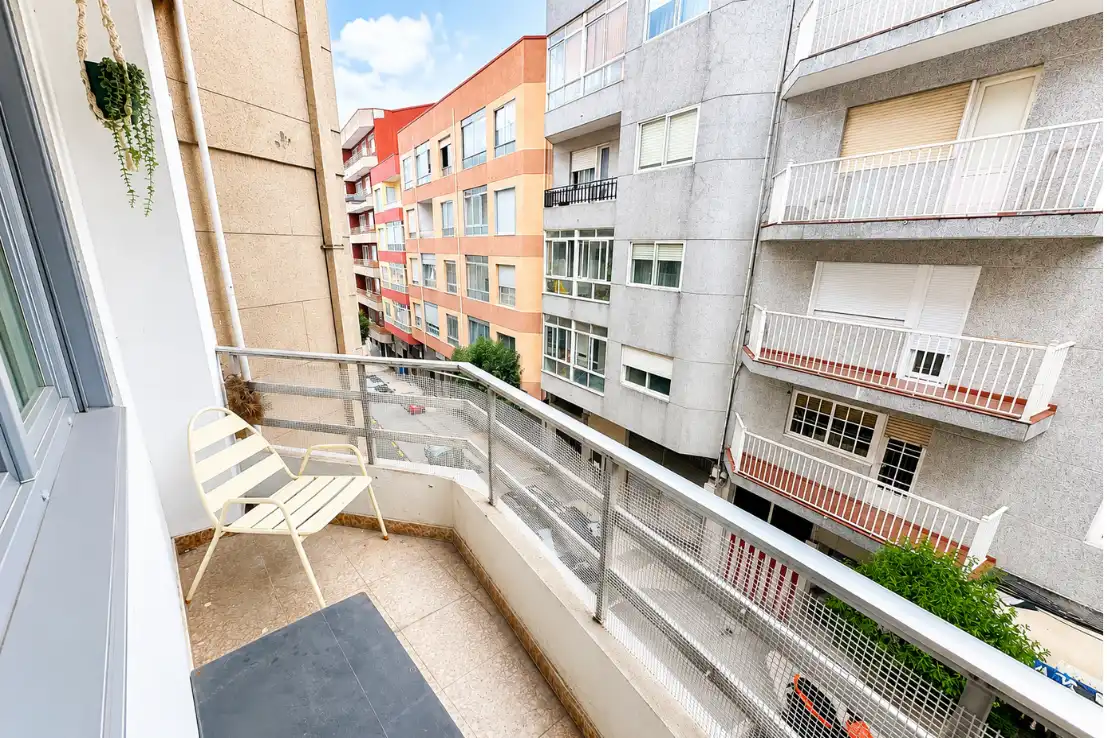 Balcony of Flat for sale in Vigo   with Heating