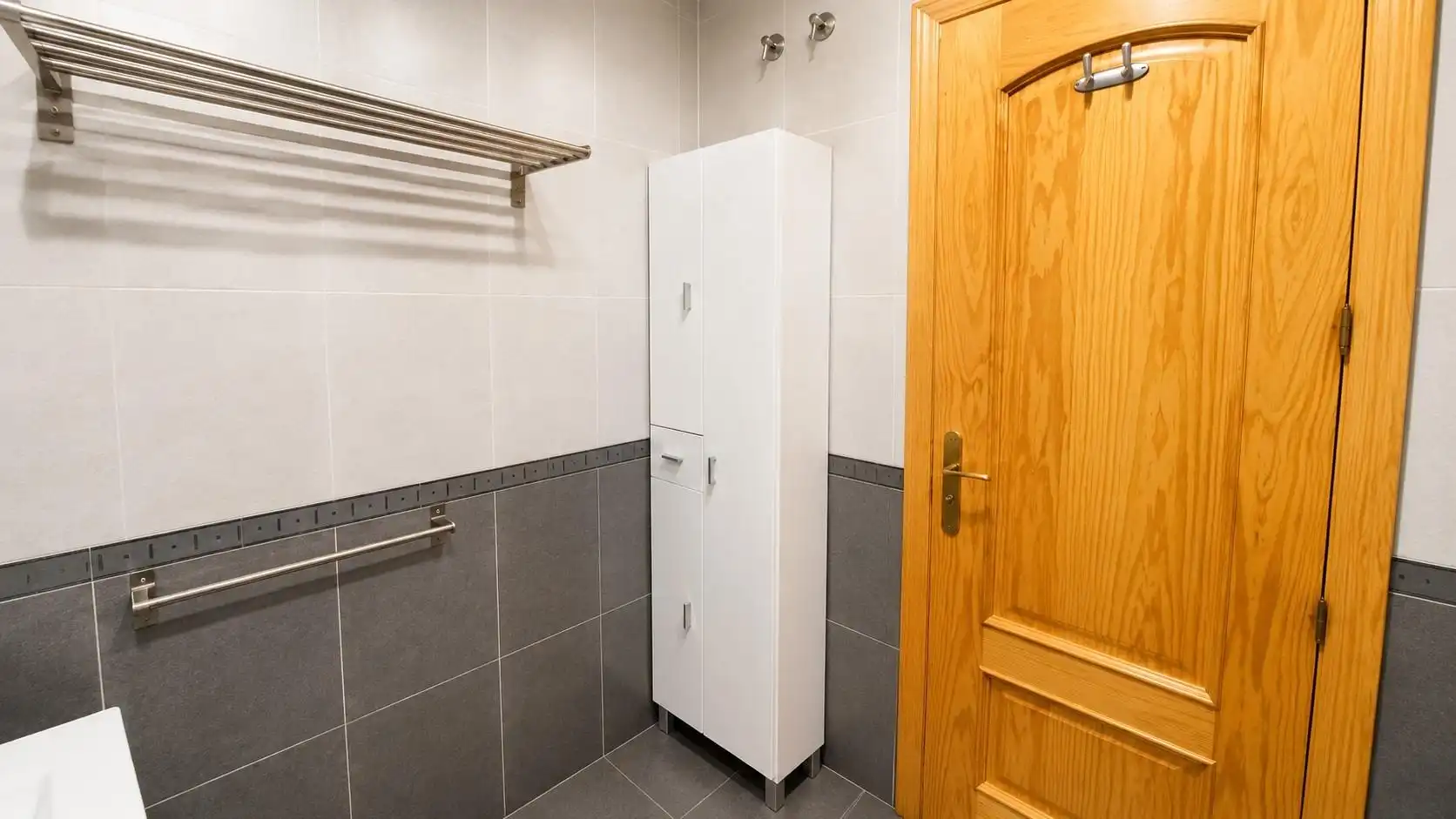 Bathroom of Flat for sale in Málaga  with Air Conditioner, Storage room and Balcony