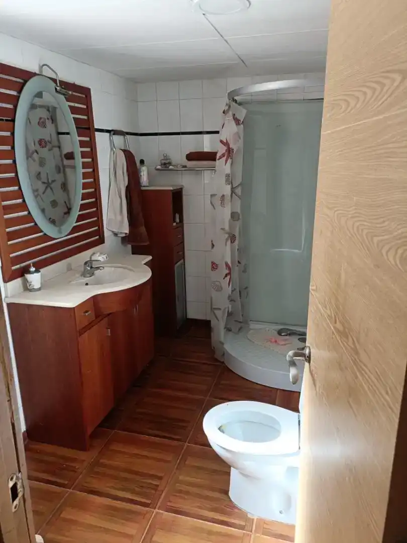 Baño de Finca rústica en venta en Les Borges Blanques con Aire acondicionado y Piscina
