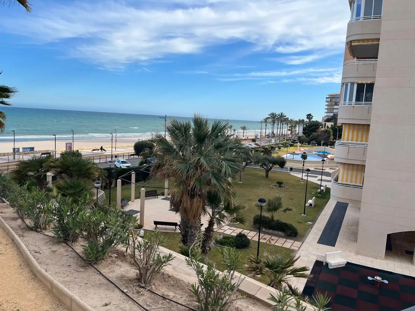 Exterior view of Apartments for rent in El Campello  with Private garden, Balcony and Community pool