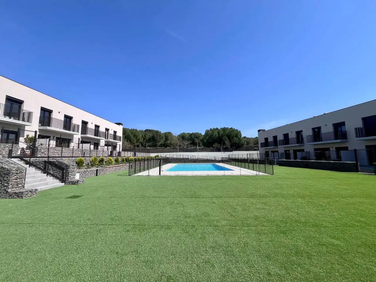 Schwimmbecken von Wohnung zur Miete in Sant Sadurní d'Anoia mit Heizung, Parkett und Terrasse