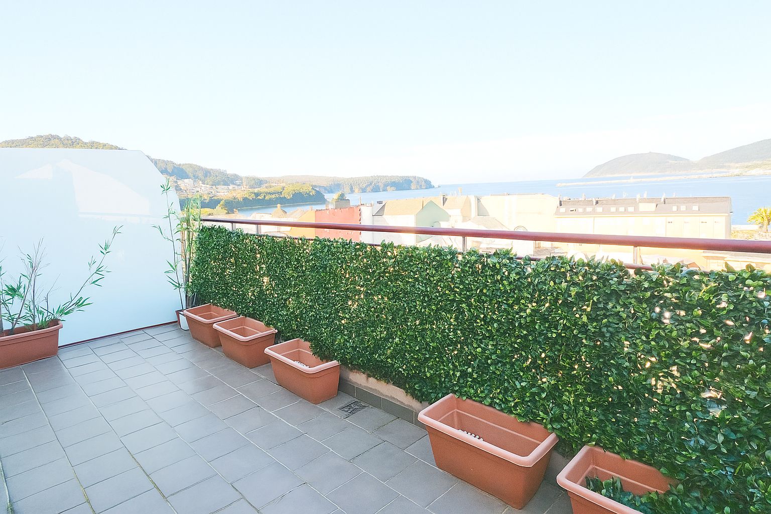 Terrace of Apartment to rent in Viveiro  with Furnished