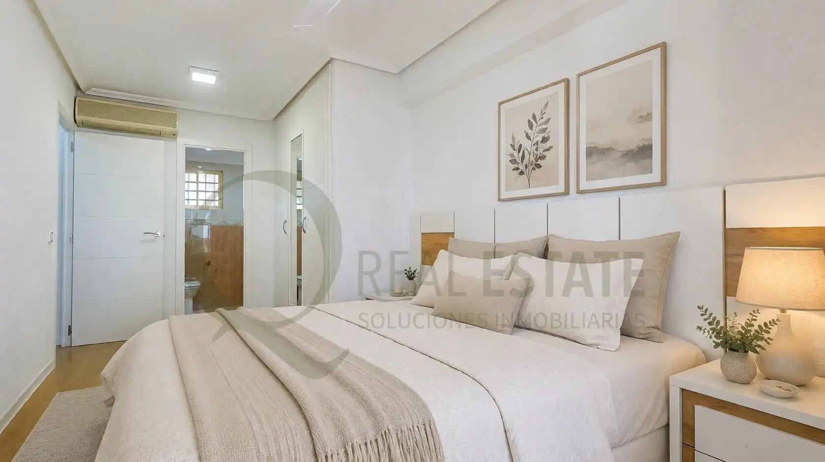 Schlafzimmer von Wohnung zum Verkauf in Alicante / Alacant mit Heizung, Privatgarten und Terrasse