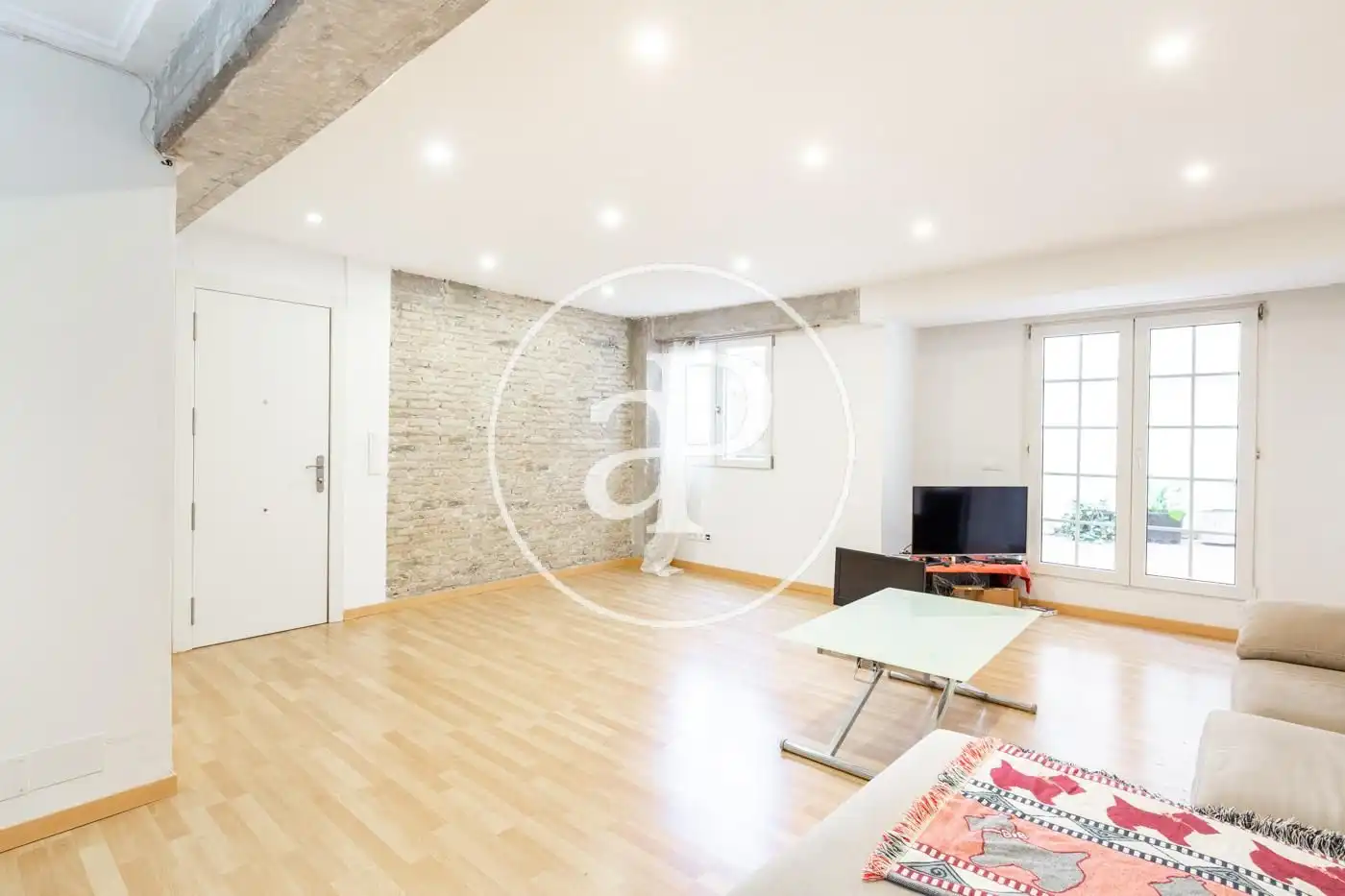 Sala de estar de Piso de alquiler en Valencia con Aire acondicionado, Calefacción y Terraza